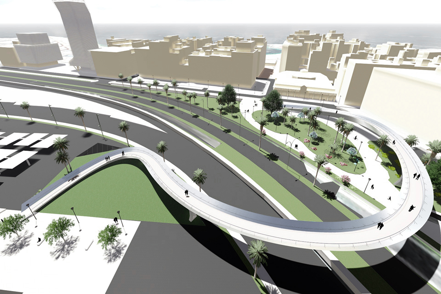 El Ayuntamiento inicia la transformación de la Plaza Alcaide Manolo García para completar el proyecto de la Pasarela del Puerto Onda Atlántica