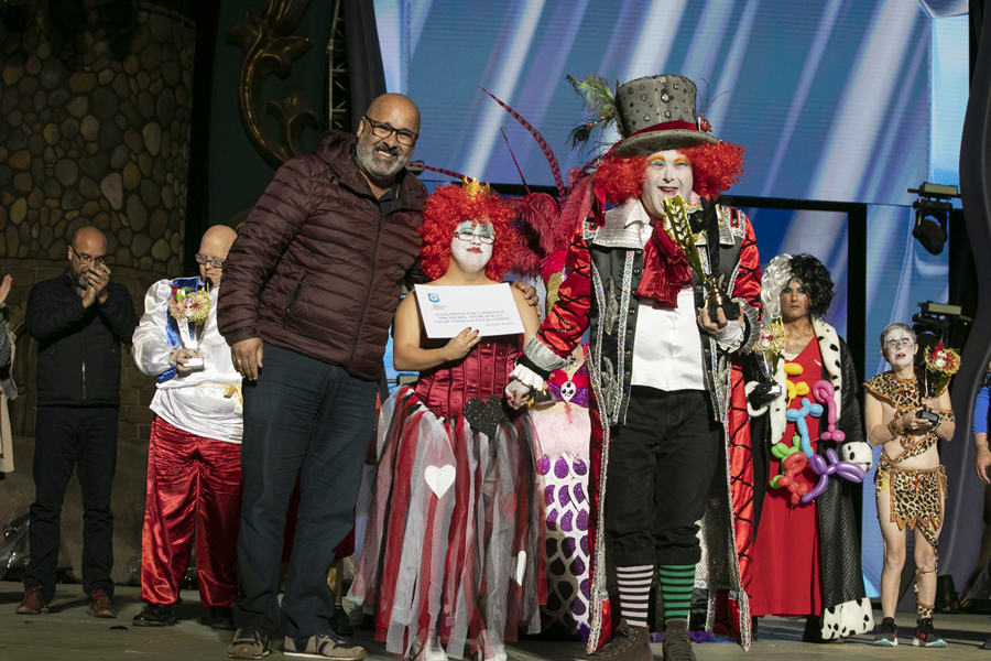 Más de 600 mascaritas de 25 centros ocupacionales de Gran Canaria celebran el «carnaval de los sueños»