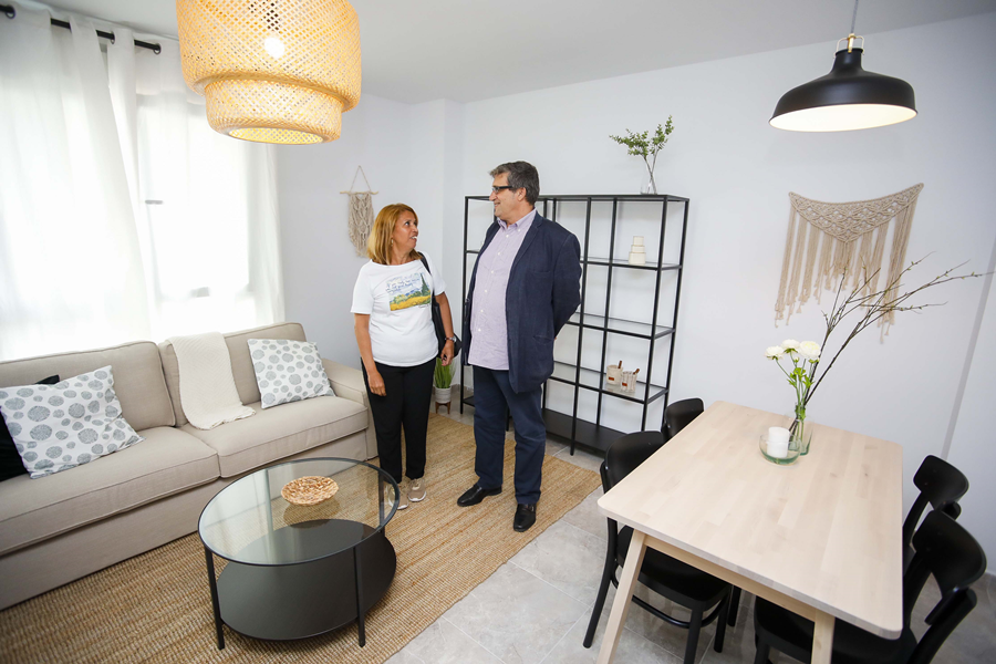 El Ayuntamiento completará en verano del próximo año dos nuevos edificios mejorando las condiciones de habitabilidad de 120 familias de Tamaraceite