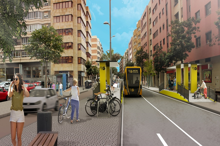 El Ayuntamiento adjudica a Hermanos García Alamo, S.L., las obras de MetroGuagua de la II Fase de la calle Luis Doreste Silva