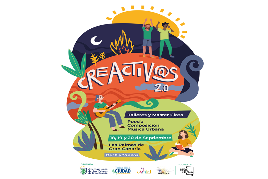 Las Palmas de Gran Canaria organiza un encuentro formativo entre jóvenes creadores y artistas para potenciar a los nuevos talentos