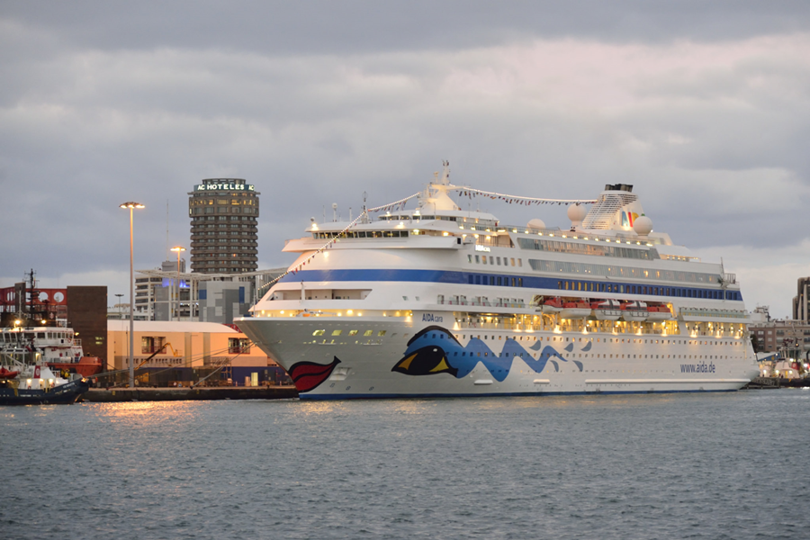 El Europa 2 estrena las escalas de cruceros este fin de semana en Las Palmas de Gran Canaria