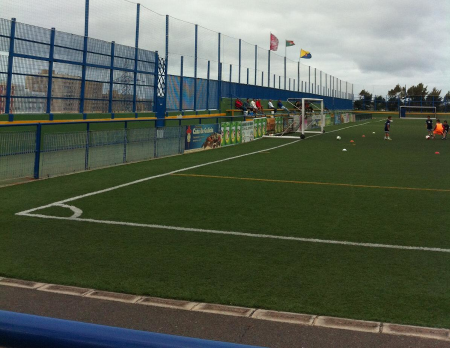 El IMD licita el proyecto de renovación del césped del campo de fútbol Parque Atlántico