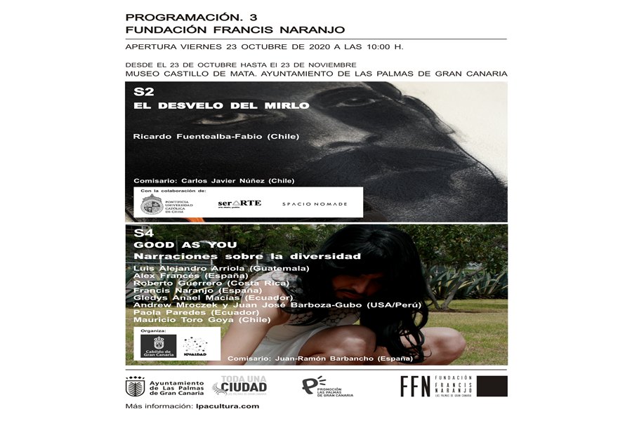 La Fundación Francis Naranjo presenta dos nuevos proyectos expositivos y coordina un encuentro en torno a la cultura y la diversidad en el Museo Castillo de Mata