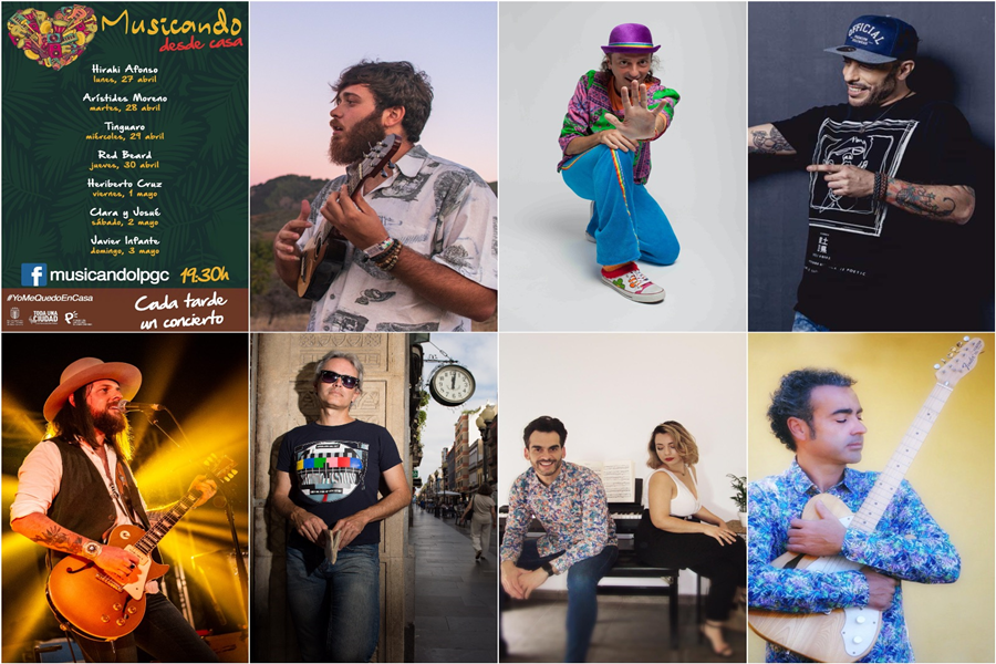 «Musicando en casa» cierra el mes de abril e inicia su quinta semana de conciertos en directo