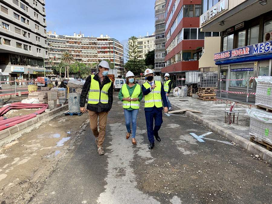 Las Palmas de Gran Canaria contará a principios del próximo año con un nuevo intercambiador de guaguas en la calle Concepción Arenal