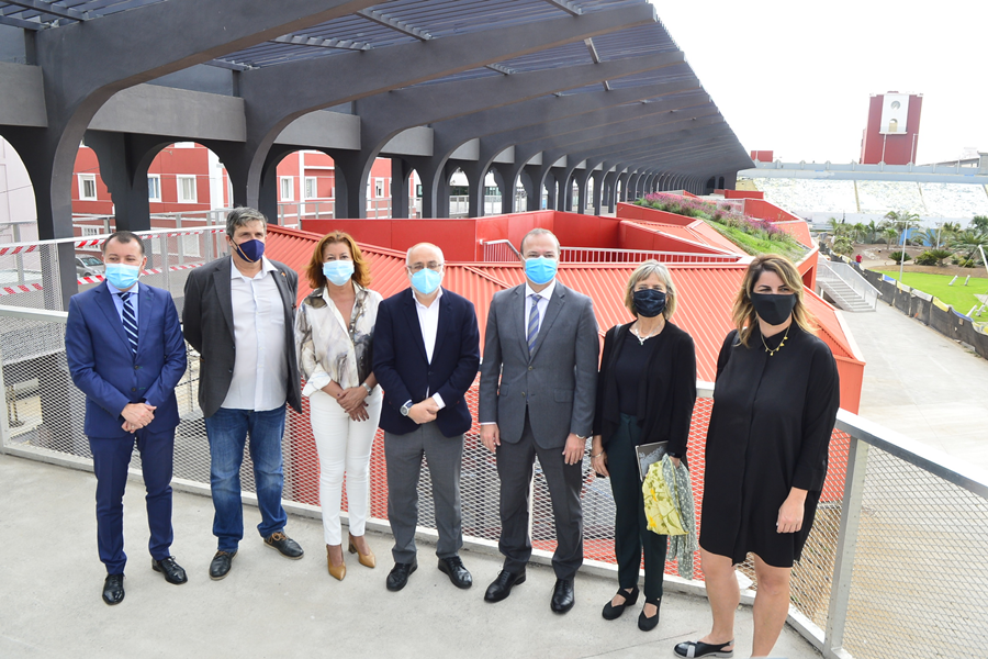 El Ayuntamiento ultima la transformación del antiguo Estadio Insular en un espacio sociocultural y de ocio de más de 4.000 metros cuadrados