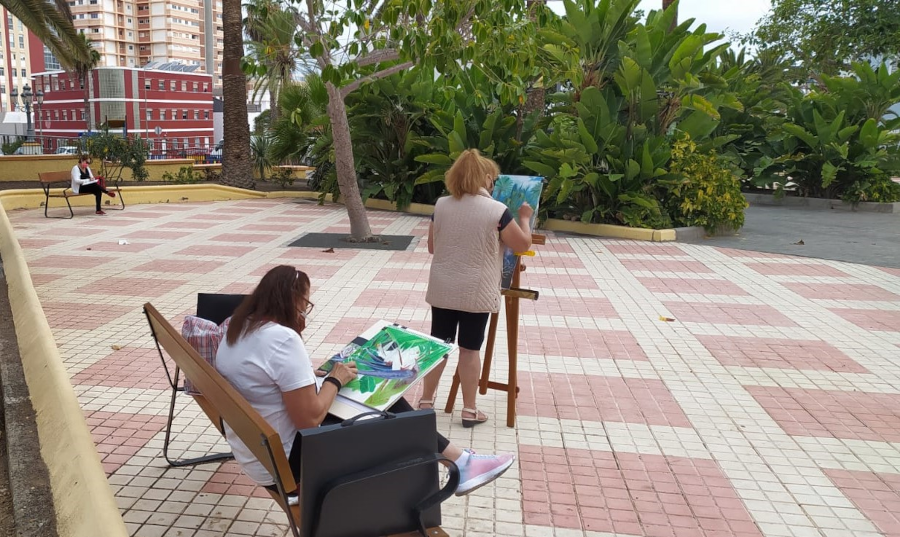 Ciudad Alta continúa ampliando la oferta de actividades gratuitas al aire libre con clases de pintura y dibujo