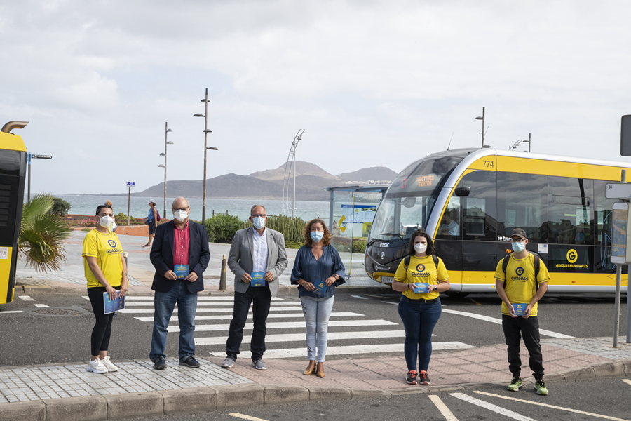 Guaguas Municipales incorpora en sus líneas nocturnas las paradas a demanda para mujeres, menores y personas con discapacidad