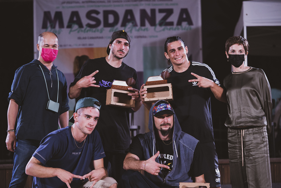 Los italianos Bboy Mowgly & Bboy Snap ganan el Campeonato de Break dance de 26MASDANZA