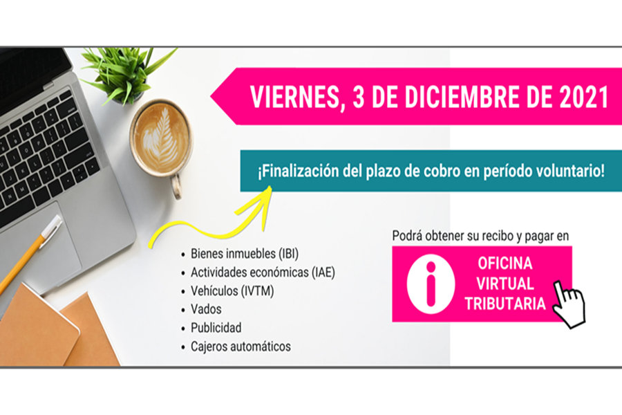 El Ayuntamiento concluye este viernes el plazo voluntario para el pago de varios impuestos y tasas municipales