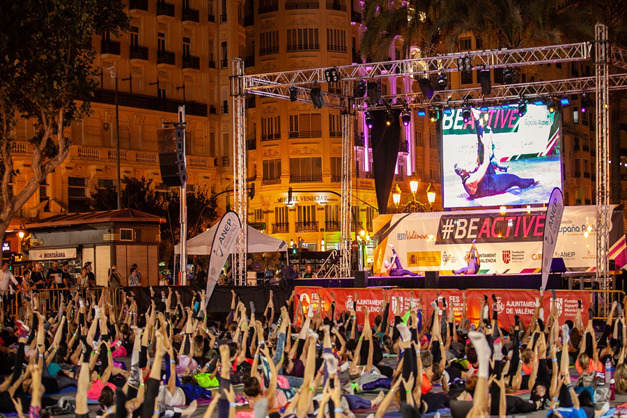 Las Palmas de Gran Canaria celebra la Semana Europea del Deporte como sede nacional de la #Beactive Night
