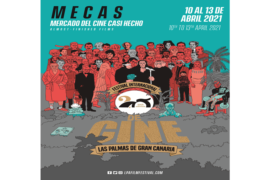 MECAS Mercado del cine casi hecho 10 al 13 de abril 2021 Festival internacional de cine