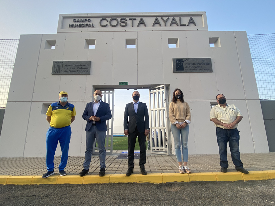 El IMD finaliza la remodelación integral del campo de fútbol de Costa Ayala con una inversión de más de 500.000 euros