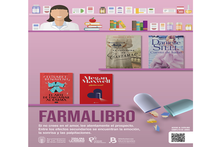 La revista «Publishers Weekly» se hace eco de la campaña «Farmalibro» promovida por las Bibliotecas Municipales