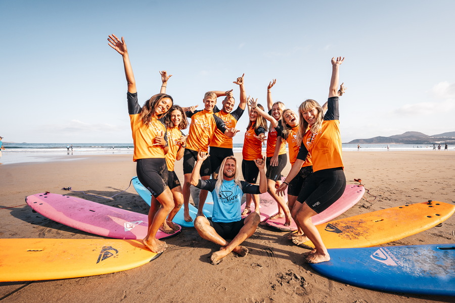 El touroperador PureSurfCamp apuesta por Las Palmas de Gran Canaria como destino de olas