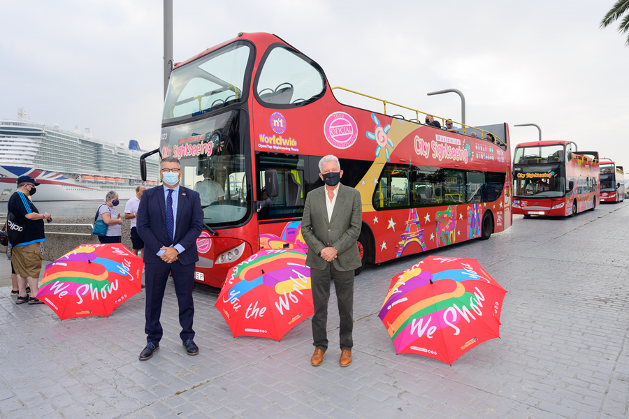 La Guagua Turística vuelve a recorrer Las Palmas de Gran Canaria