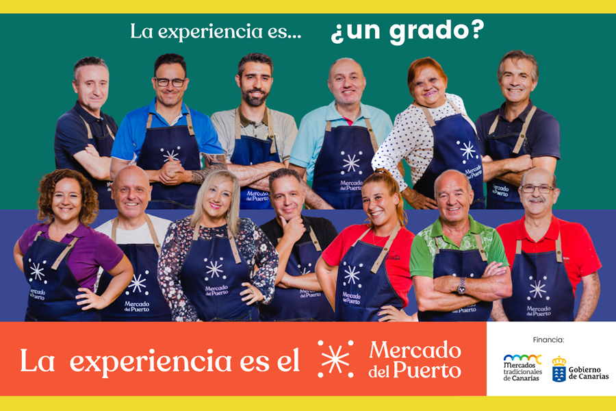 Los puesteros del Mercado del Puerto protagonistas de la campaña La experiencia es el Mercado