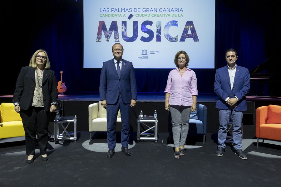 Las Palmas de Gran Canaria y Manises comparten en Miller su ilusión por formar parte de la Red de Ciudades Creativas de la UNESCO