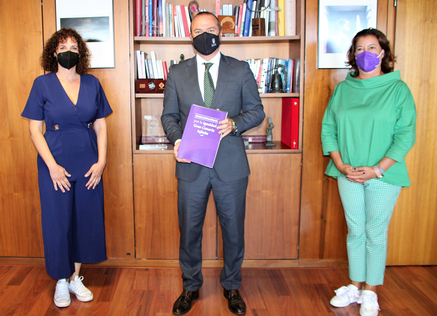 Ayuntamiento y Cabildo coordinan acciones conjuntas en el Marco Estratégico por la Igualdad Gran Canaria Infinita