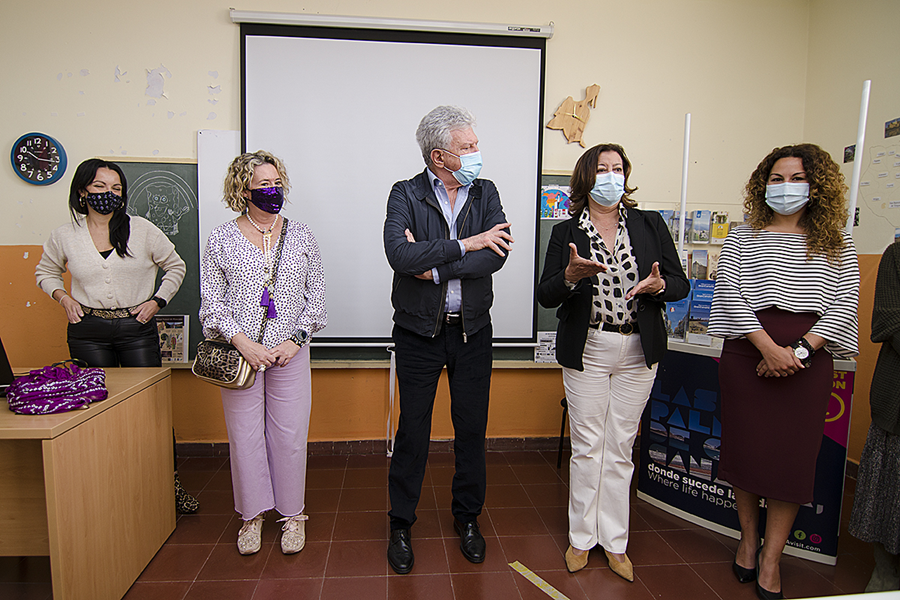 Pedro Quevedo y Mari Carmen Reyes supervisan la formación en igualdad del IMEF