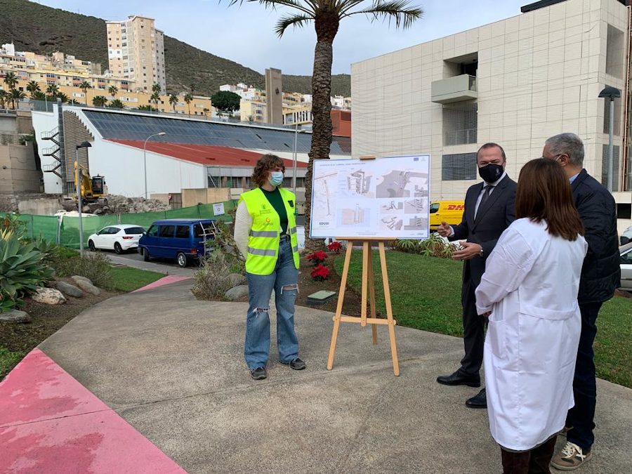 El Ayuntamiento conecta con un ascensor panorámico los barrios de Zárate y El Lasso con la zona hospitalaria del Cono Sur