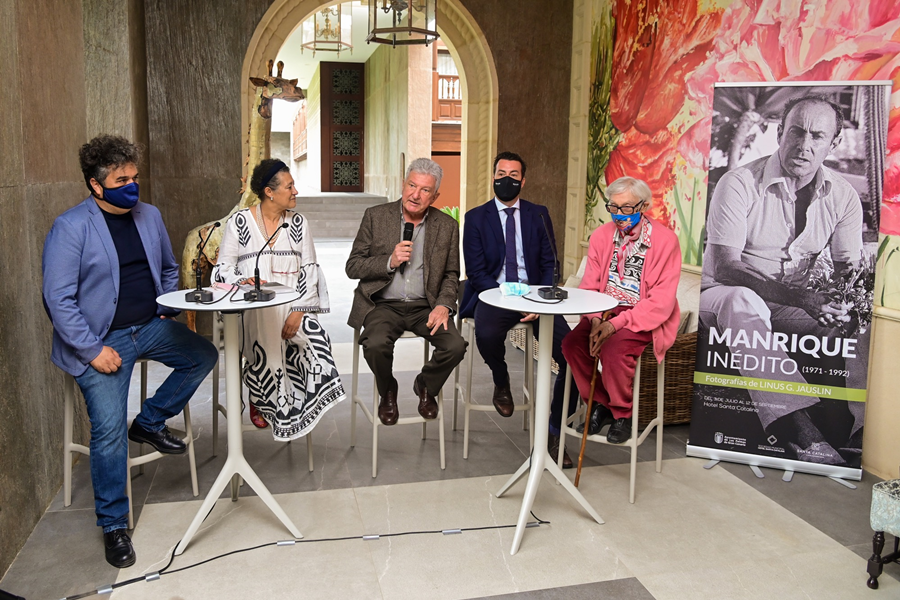 La sociedad Hotel Santa Catalina muestra en julio el lado más cercano y personal de César Manrique, con la exposición Manrique Inédito