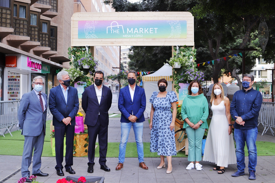 The Market Mesa y López aborda la zona comercial abierta con 24 carpas y actividades de ocio