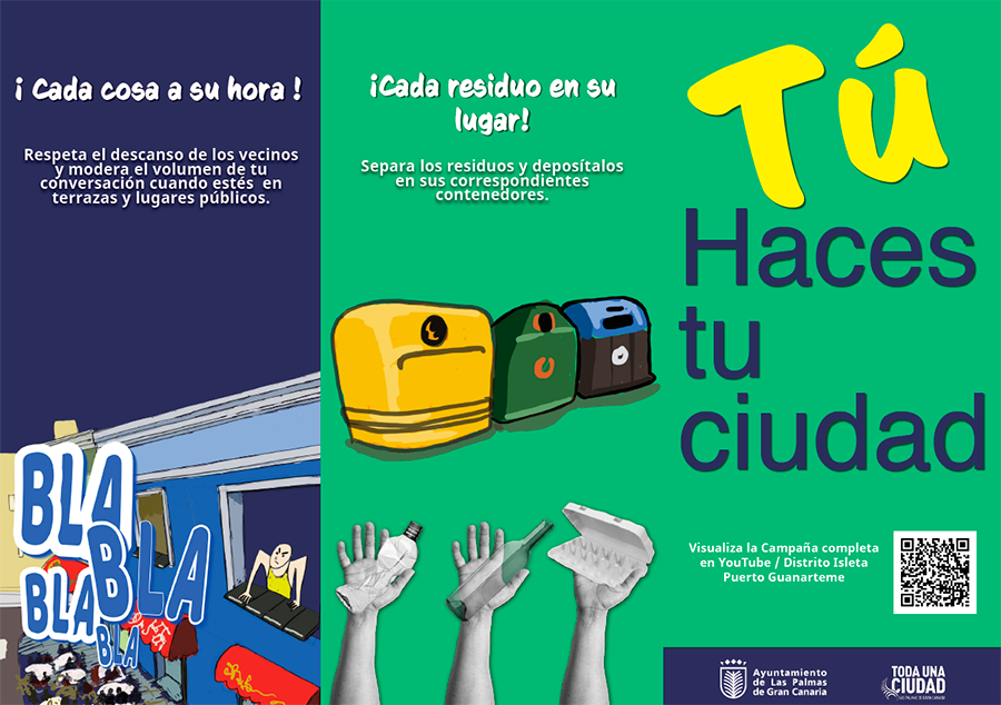 El distrito Isleta-Puerto-Guanarteme inicia una campaña de concienciación para involucrar a los vecinos y vecinas en el cuidado de la ciudad