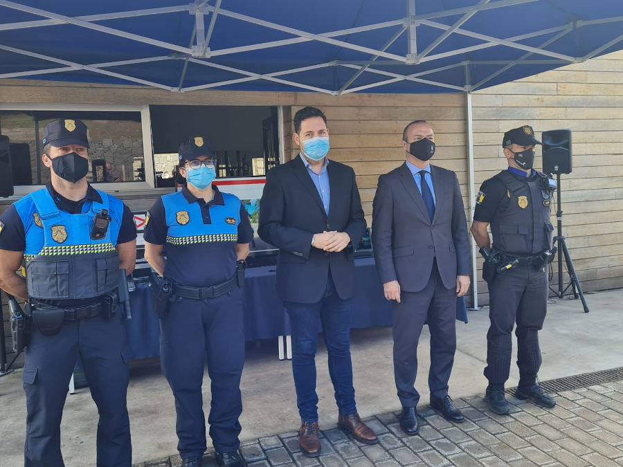 La Policía Local de Las Palmas de Gran Canaria,  pionera en Canarias en el uso de videocámaras personales para los agentes