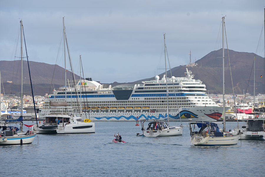 Veleros con historia protagonizan el primer fin de semana de cruceros de noviembre en Las Palmas de Gran Canaria