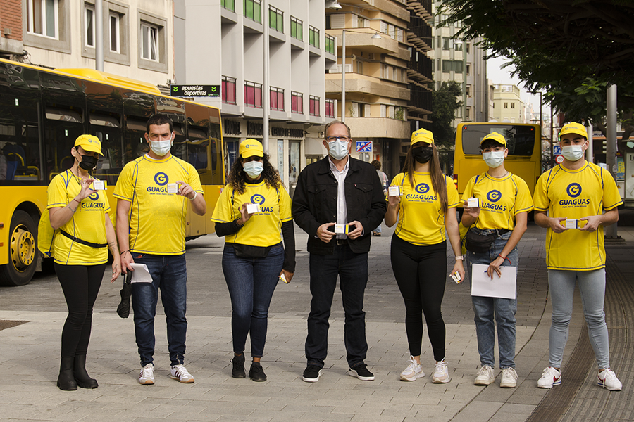 Guaguas Municipales receta consejos para una movilidad más saludable en la ciudad a través de la campaña Guaguacetamol