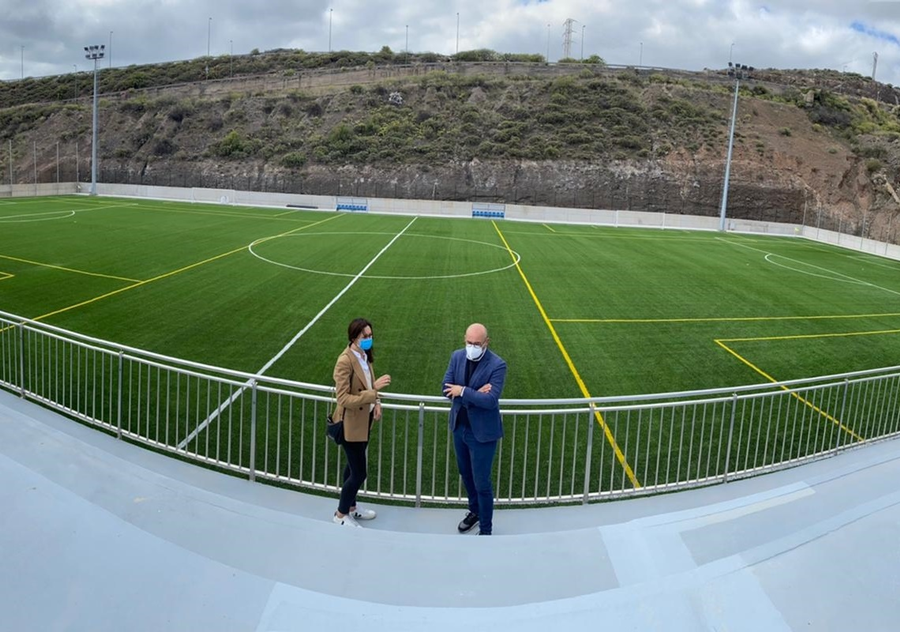 El IMD finaliza las obras del nuevo campo de fútbol de El Lasso con una inversión de 1.788.440 euros