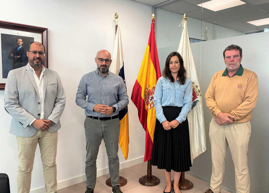 El IMD rubrica la concesión del Complejo Las Palmeras Golf y de las pistas de pádel a las federaciones canarias de ambos deportes