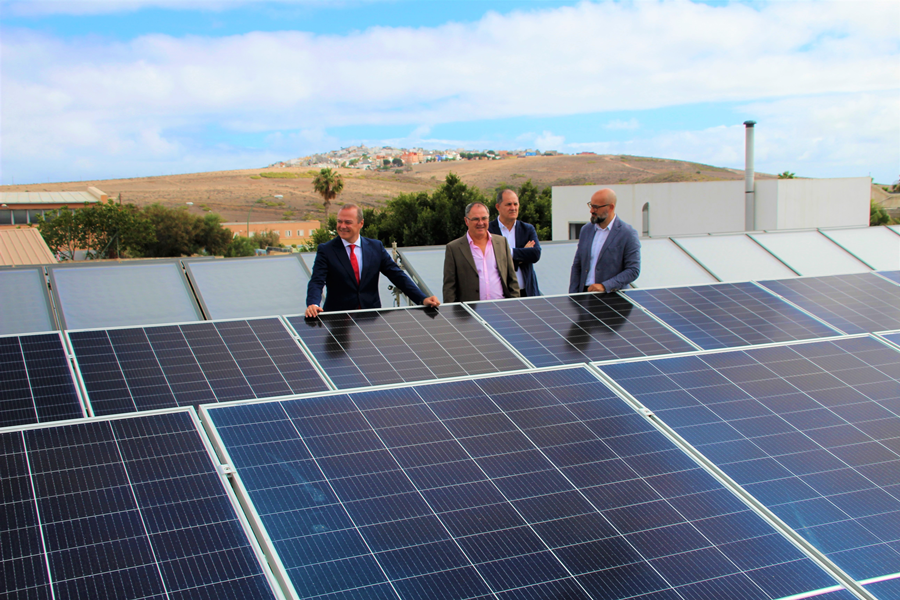 El Centro Deportivo de Tamaraceite potencia su eficiencia energética con la instalación de 181 paneles fotovoltaicos