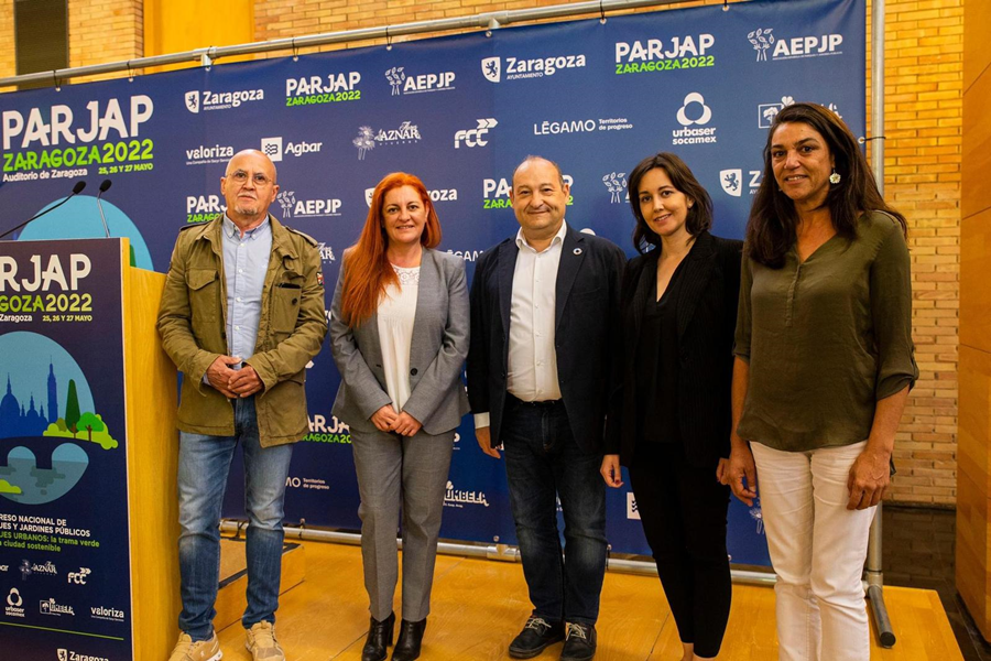 El Ayuntamiento asiste al 48 Congreso Nacional  de Parques y Jardines Públicos celebrado en Zaragoza