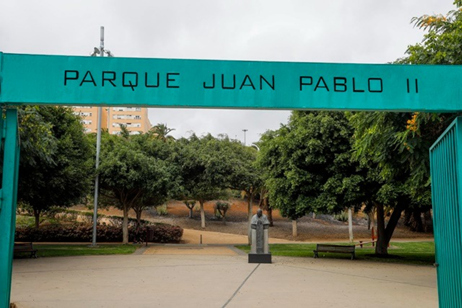 El Ayuntamiento inicia la próxima semana las obras de renovación de la fuente ornamental del parque Juan Pablo II
