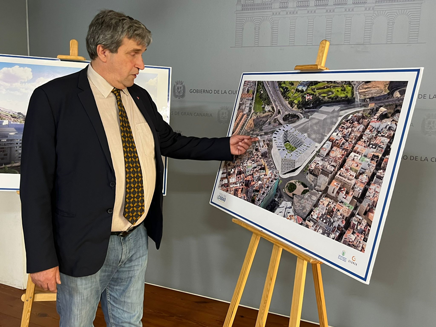 El Ayuntamiento sigue avanzando en el desarrollo del proyecto de ampliación de la Avenida Mesa y López que contribuirá a mejorar ambientalmente el barrio de Guanarteme