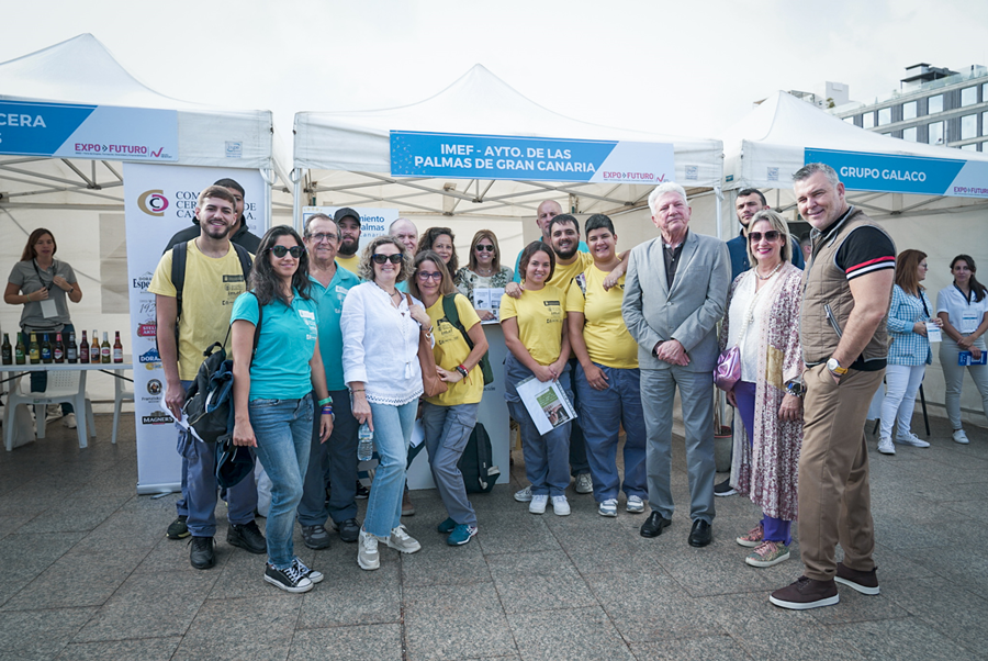 El IMEF participa en la Feria de Empleo 'Expofuturo' con un stand propio para promocionar el Centro de Emprendedores