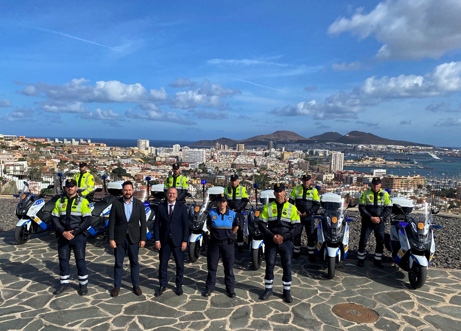 La Policía Local suma siete motocicletas nuevas a su parque móvil para mejorar el servicio a la ciudadanía