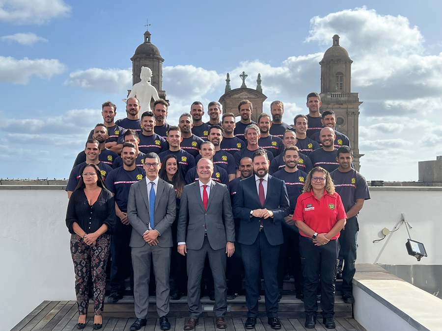 La primera promoción de Bomberos en más de 15 años se incorpora al Servicio de Extinción de Incendios municipal