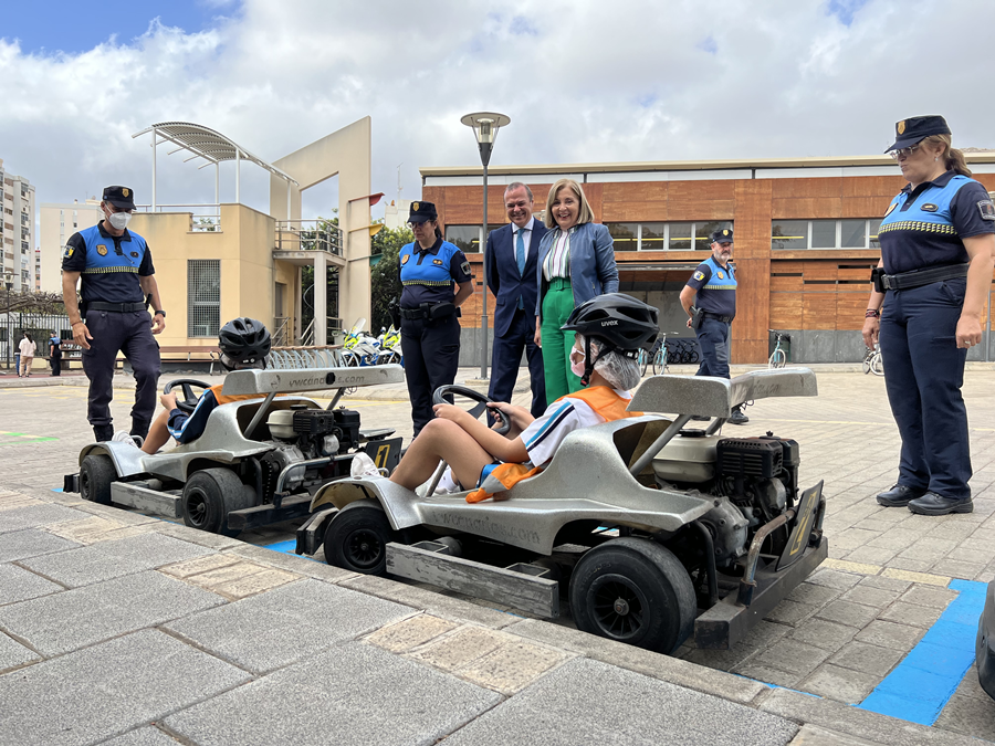 El Ayuntamiento renueva y mejora las instalaciones del parque de educación vial de la Policía Local