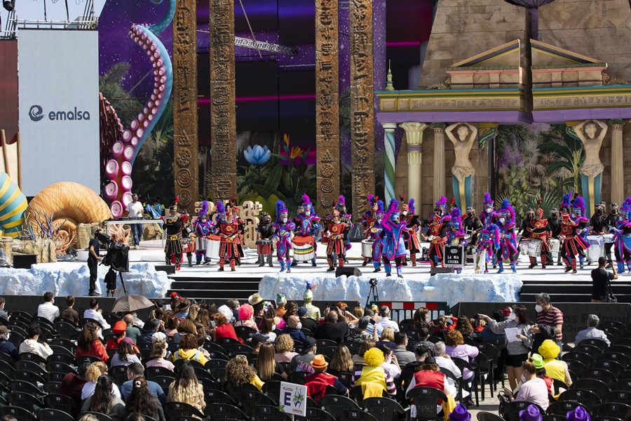 El Martes de Carnaval vuelve al parque Santa Catalina al ritmo de batucadas y buena música en directo