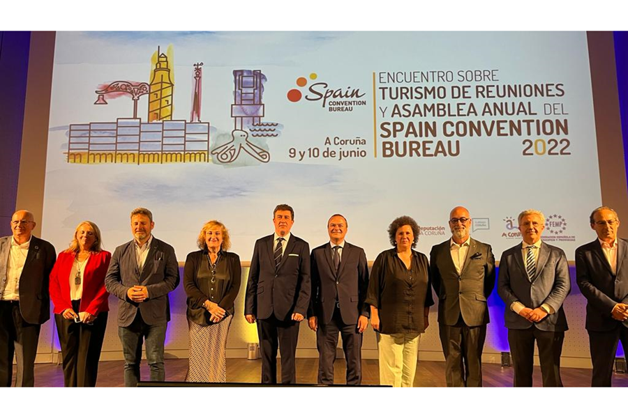 Hidalgo inaugura el Encuentro anual del Spain Convention Bureau en A Coruña