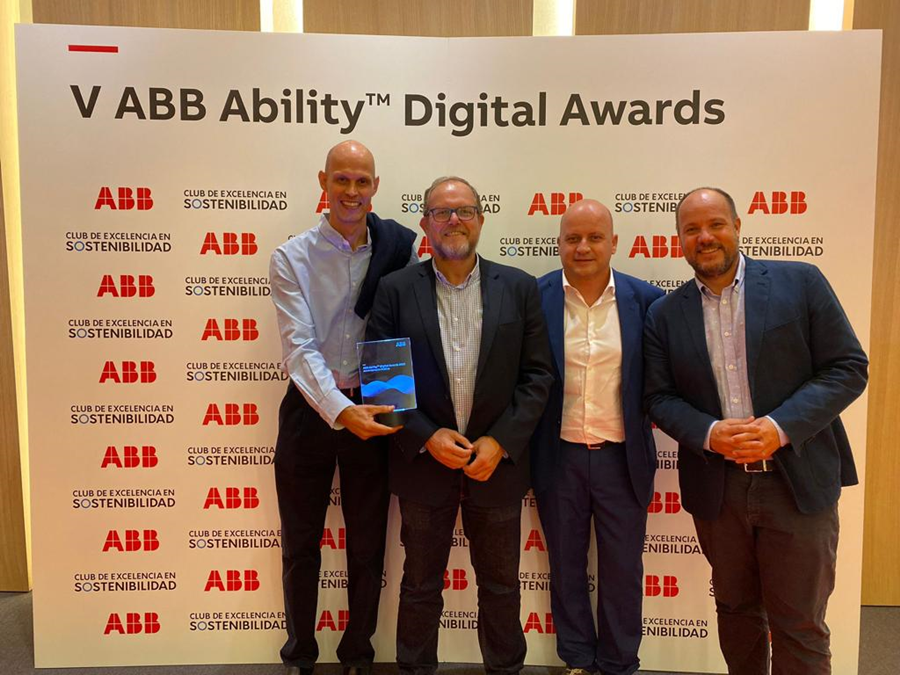 Sagulpa, premiada en los V ABB Ability Digital Awards por su "Transformación digital en los servicios de movilidad sostenible"
