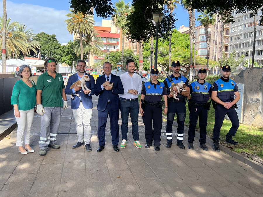 Las Palmas de Gran Canaria crea el primer grupo policial de las Islas especializado en la protección de los animales