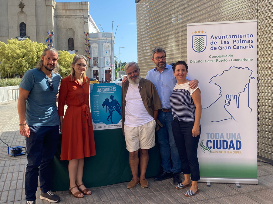 El Distrito Isleta-Puerto-Guanarteme dinamiza la actividad cultural con la ruta teatral ¿Las Canteras. Un relato de Arena y Sal¿