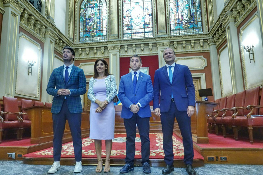 Los cuatro grandes municipios de Canarias proponen al Gobierno una agenda social, de empleo y de vivienda