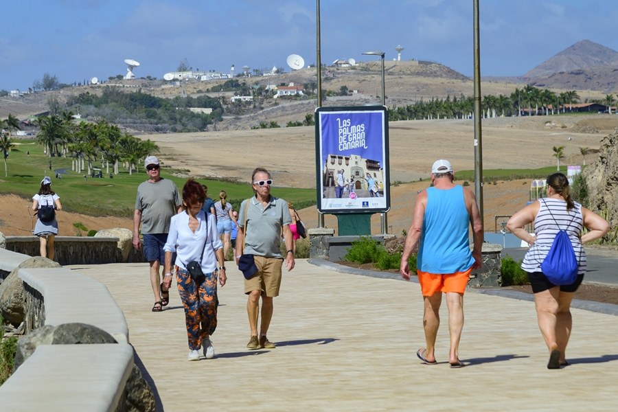 La capital se promociona como destino urbano en Maspalomas, Playa del Inglés Meloneras y Amadores
