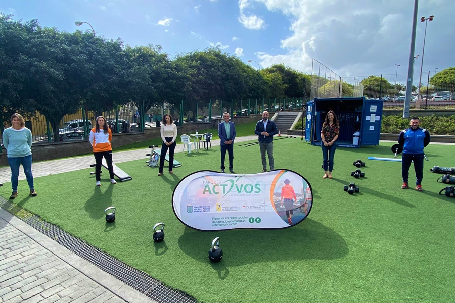 El IMD y COLEF Canarias amplían los horarios del programa ¿Parques Activos¿ y aumentan la actividad a ocho parques de la ciudad